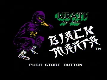 Wrath of the Black Manta (USA) (Rev 1) screen shot title